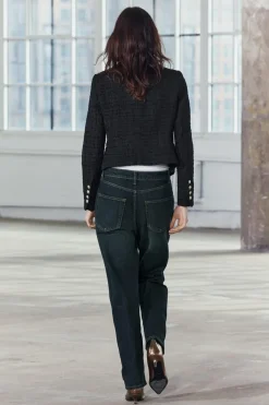 Discount JEANS ZW COLLECTION RELAXED TIRO MEDIO Mujer Jeans