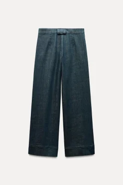 New JEANS ZW COLLECTION WIDE LEG TIRO MEDIO Mujer Jeans