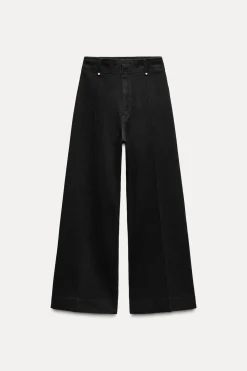 Online JEANS ZW COLLECTION WIDE LEG TIRO ALTO Mujer Jeans