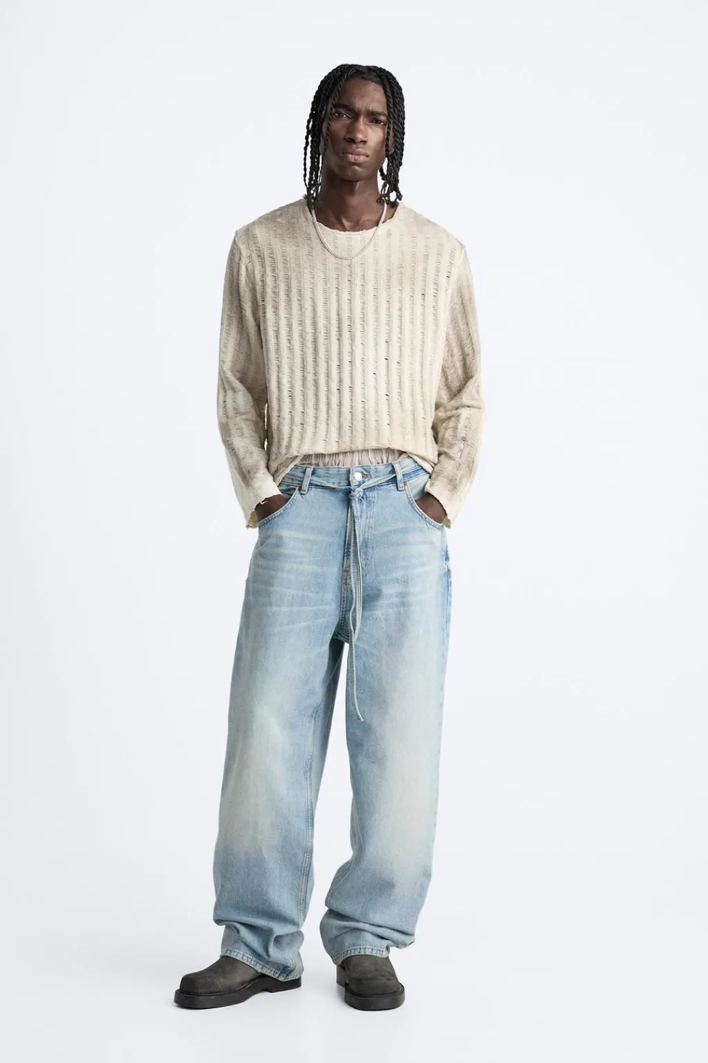 Hot JERSEY ESTAMPADO SPRAY Hombre Jerséis / Chaquetas