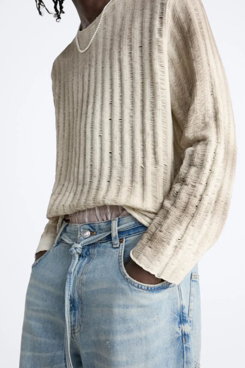 Hot JERSEY ESTAMPADO SPRAY Hombre Jerséis / Chaquetas