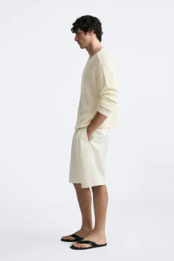 Clearance JERSEY 100% LINO Hombre Jerséis / Chaquetas