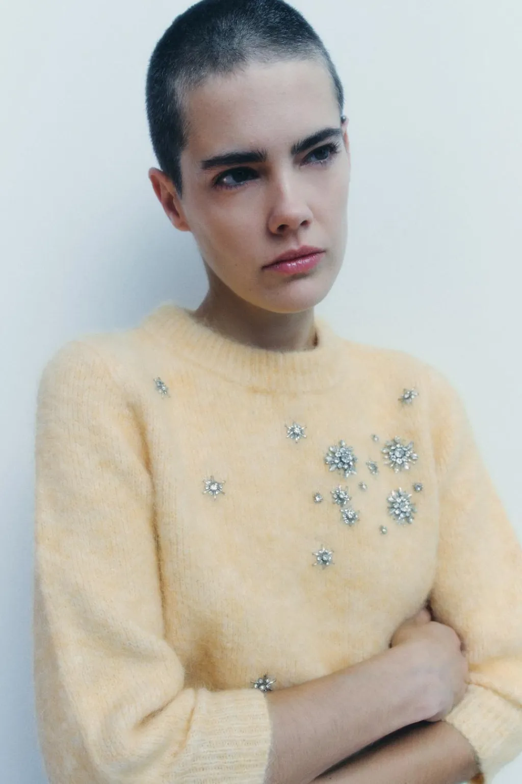 Online JERSEY ABALORIOS JOYA CON ALPACA Y LANA Mujer Cárdigan / Jerséis|Punto