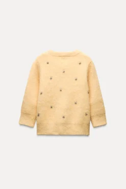 Online JERSEY ABALORIOS JOYA CON ALPACA Y LANA Mujer Cárdigan / Jerséis|Punto