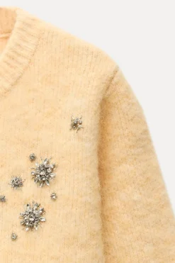 Online JERSEY ABALORIOS JOYA CON ALPACA Y LANA Mujer Cárdigan / Jerséis|Punto