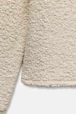 Best JERSEY BOUCLÉ RIB Mujer Cárdigan / Jerséis|Punto