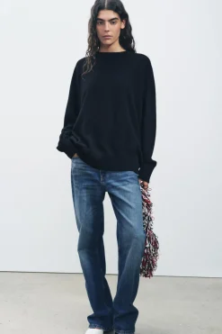 Outlet JERSEY BÁSICO 100% LANA Mujer Cárdigan / Jerséis|Punto