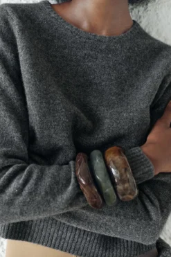 Online JERSEY BÁSICO 100% LANA Mujer Cárdigan / Jerséis|Punto