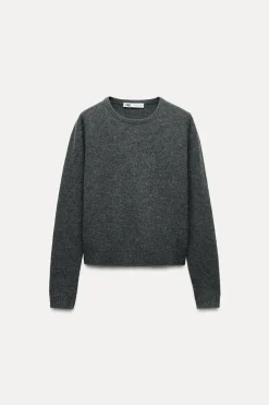 Online JERSEY BÁSICO 100% LANA Mujer Cárdigan / Jerséis|Punto