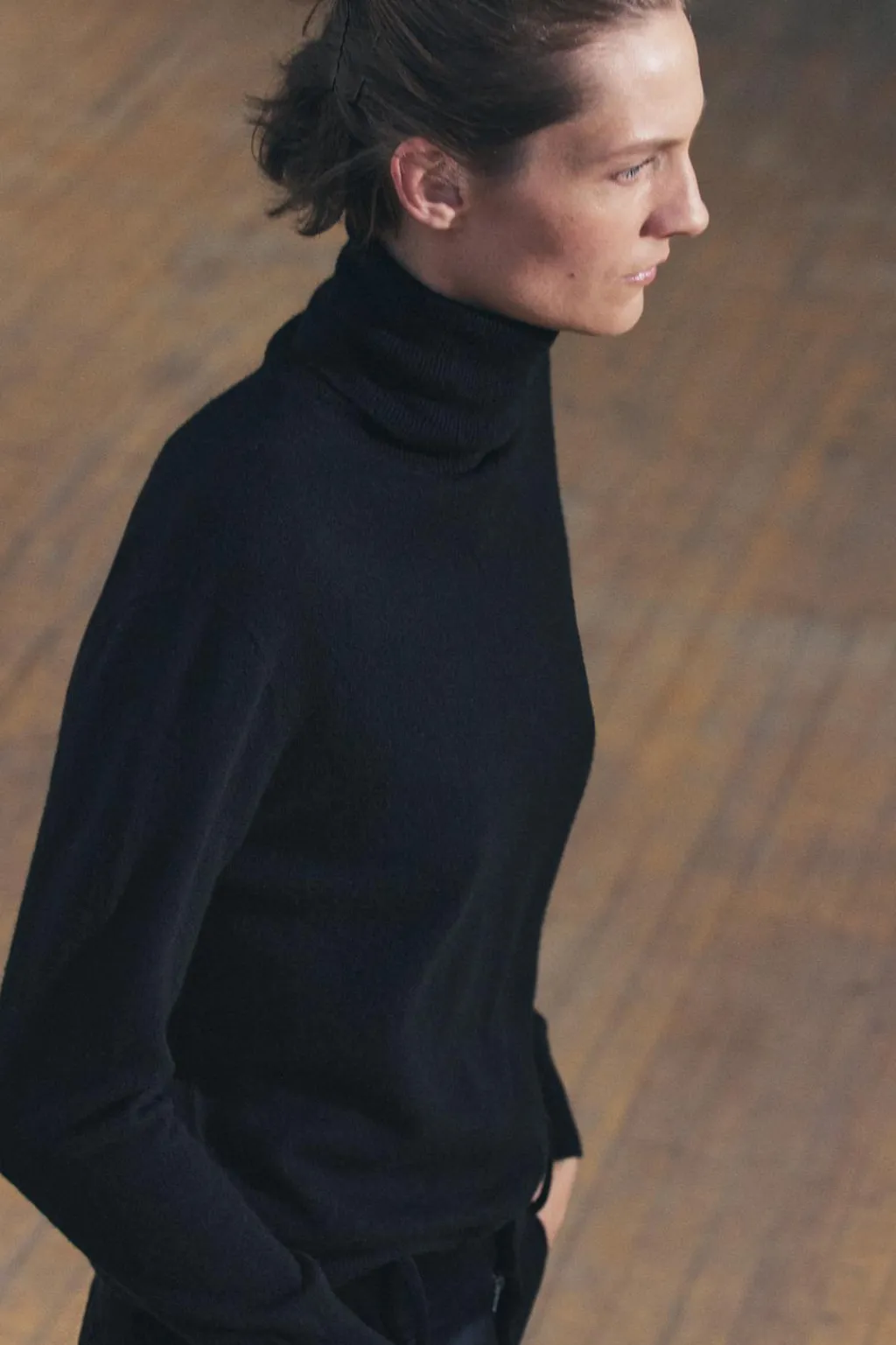 New JERSEY BÁSICO 100% LANA CUELLO SUBIDO Mujer Cárdigan / Jerséis|Punto