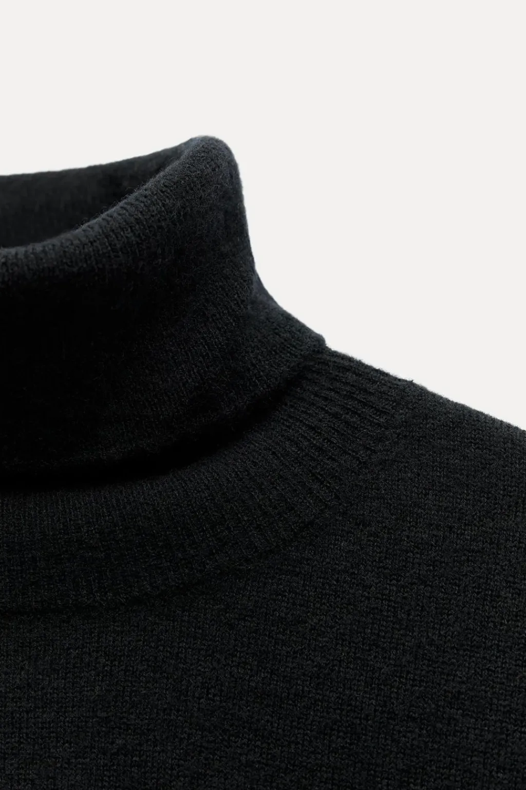 New JERSEY BÁSICO 100% LANA CUELLO SUBIDO Mujer Cárdigan / Jerséis|Punto