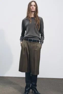 Online JERSEY BÁSICO CON LANA Mujer Cárdigan / Jerséis|Punto