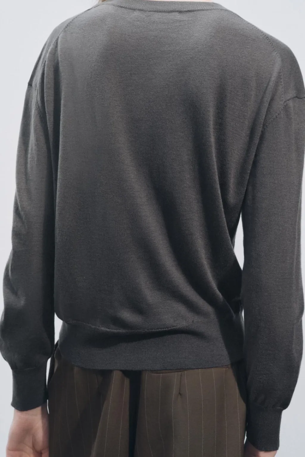 Online JERSEY BÁSICO CON LANA Mujer Cárdigan / Jerséis|Punto