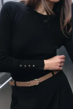 Sale JERSEY BÁSICO PUNTO LISO Mujer Cárdigan / Jerséis|Punto