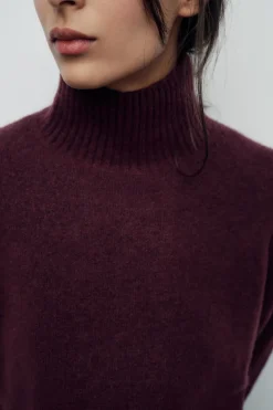 Best JERSEY BÁSICO PUNTO SOFT Mujer Cárdigan / Jerséis|Punto