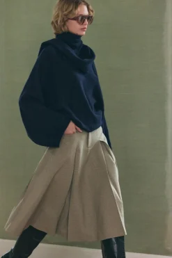 Discount JERSEY BUFANDA CON LANA Mujer Cárdigan / Jerséis|Punto