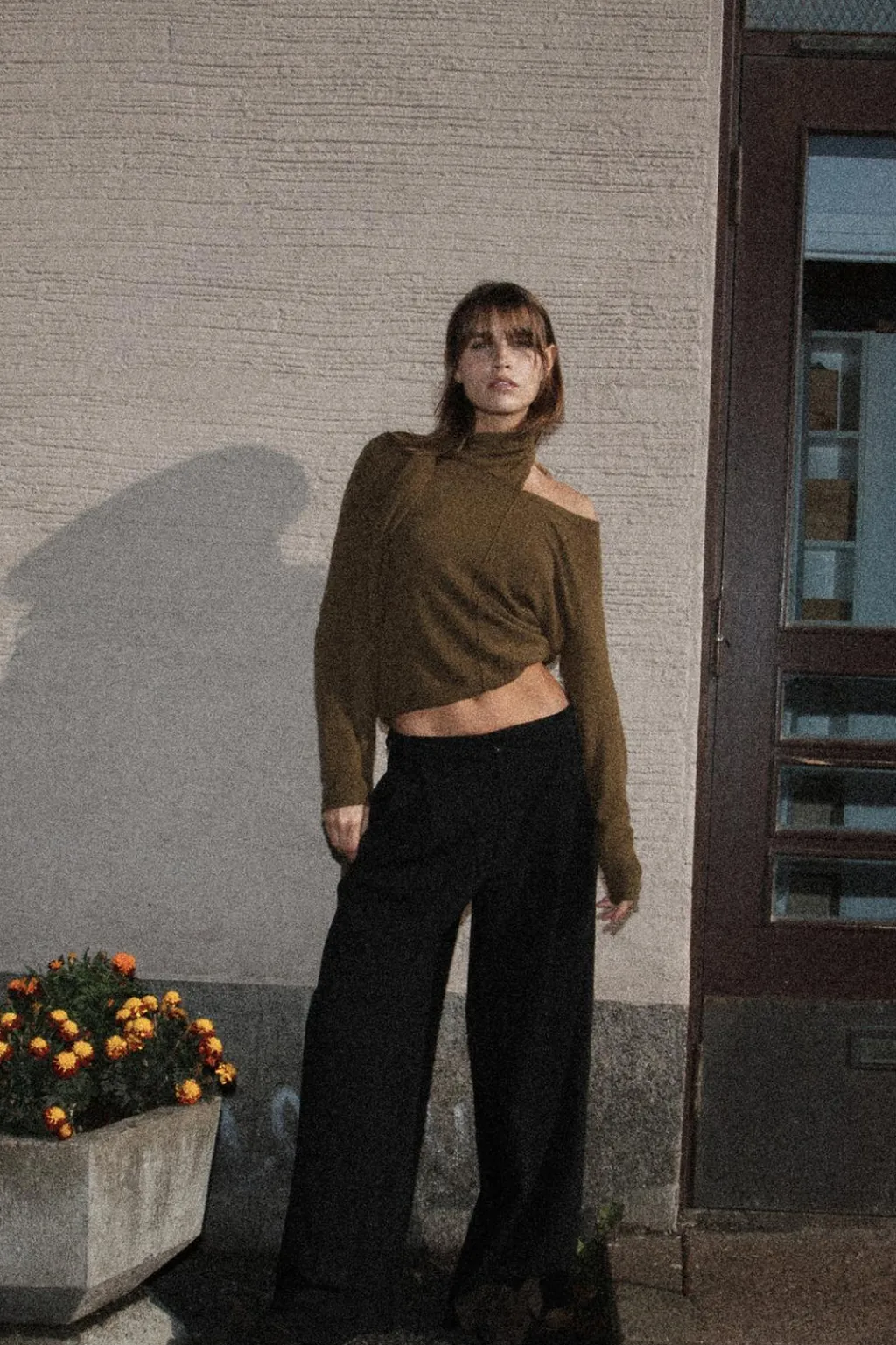 Online JERSEY BUFANDA PUNTO LISO Mujer Cárdigan / Jerséis|Punto