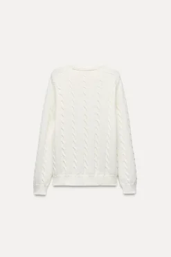 Hot JERSEY CABLES PUNTO Mujer Cárdigan / Jerséis|Punto