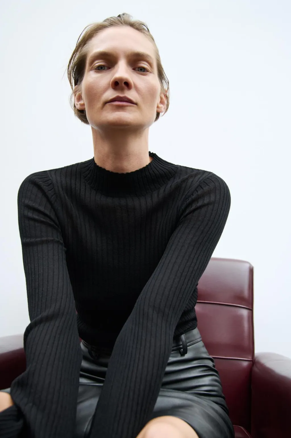 Hot JERSEY CANALÉ PUNTO FINO Mujer Cárdigan / Jerséis|Punto