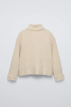 Niños ZARA 6 - 14 Años·Punto<JERSEY CANALÉ TACTO SUAVE