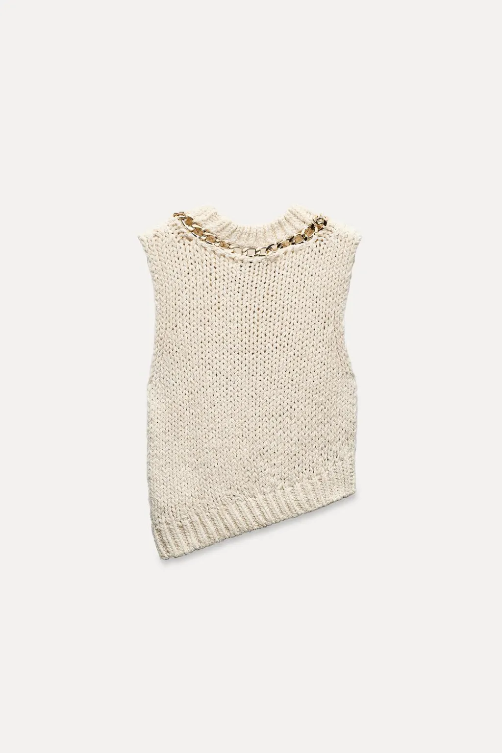 Hot JERSEY CHALECO CADENA PUNTO Mujer Cárdigan / Jerséis|Punto