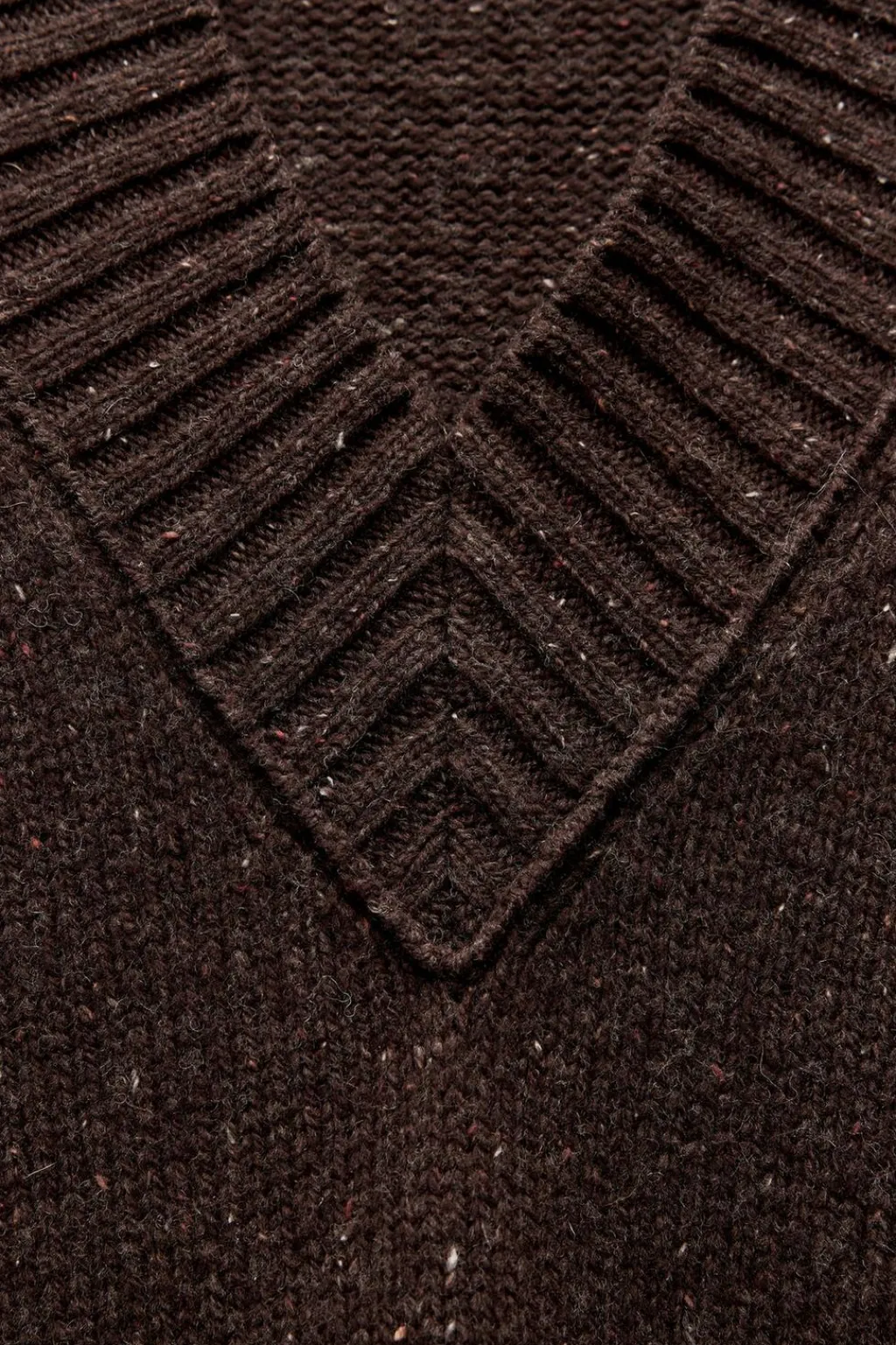 Hot JERSEY CHALECO PUNTO CUELLO PICO Mujer Cárdigan / Jerséis|Punto