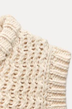 Sale JERSEY CHALECO PUNTO ESTRUCTURA Mujer Cárdigan / Jerséis|Punto