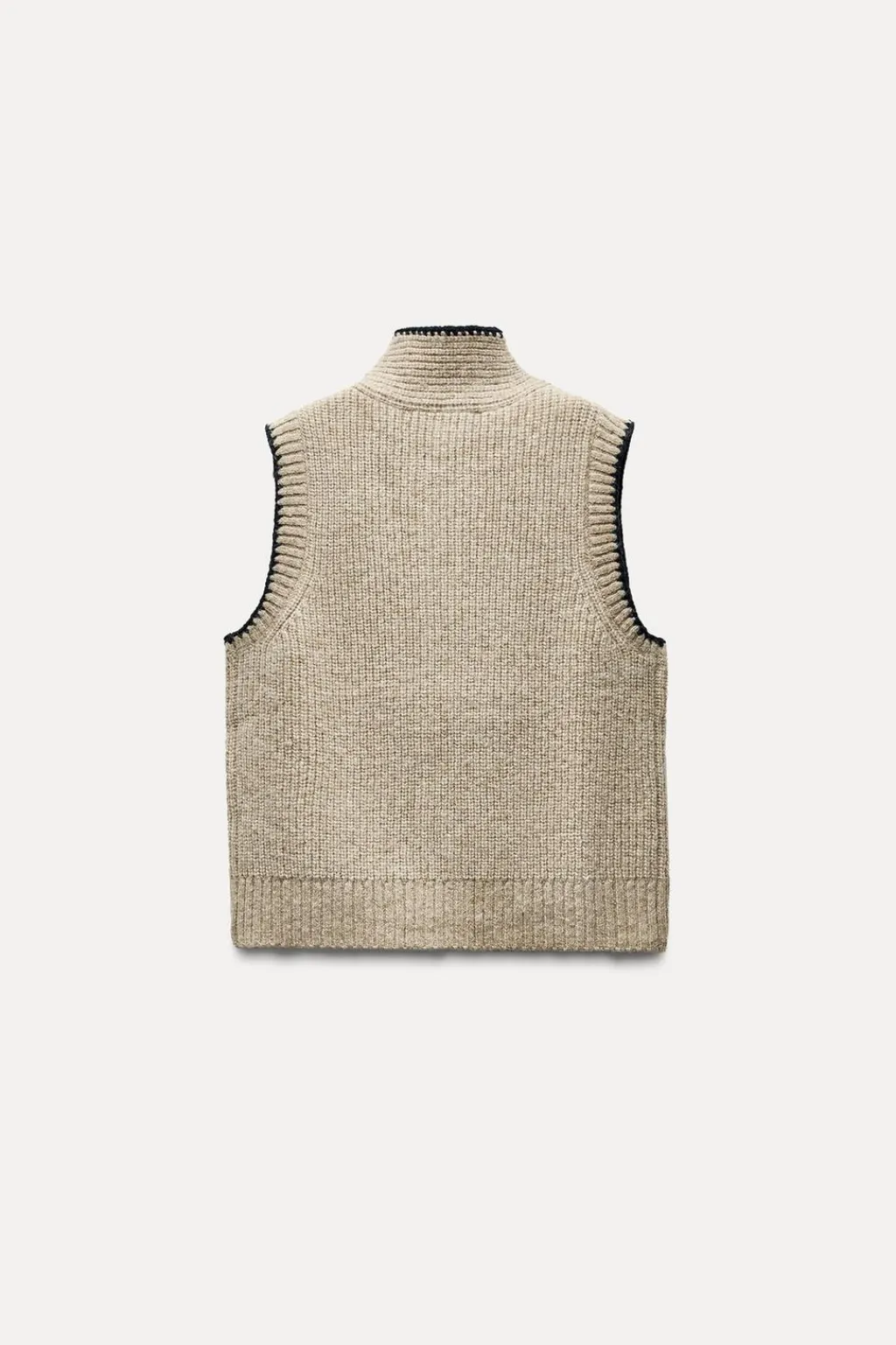 New JERSEY CHALECO PUNTO LAZO Mujer Cárdigan / Jerséis|Punto