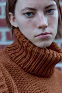 Best JERSEY CHALECO PUNTO LISO CUELLO SUBIDO Mujer Cárdigan / Jerséis|Punto