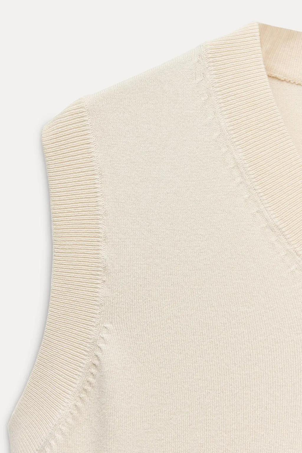 Fashion JERSEY CHALECO PUNTO LISO Mujer Cárdigan / Jerséis|Punto