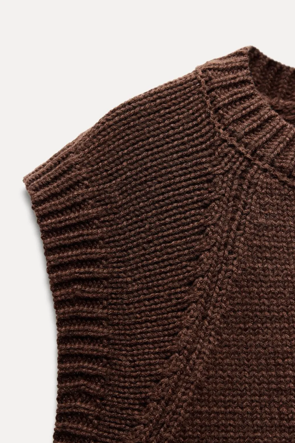 Fashion JERSEY CHALECO PUNTO LISO Mujer Cárdigan / Jerséis|Punto