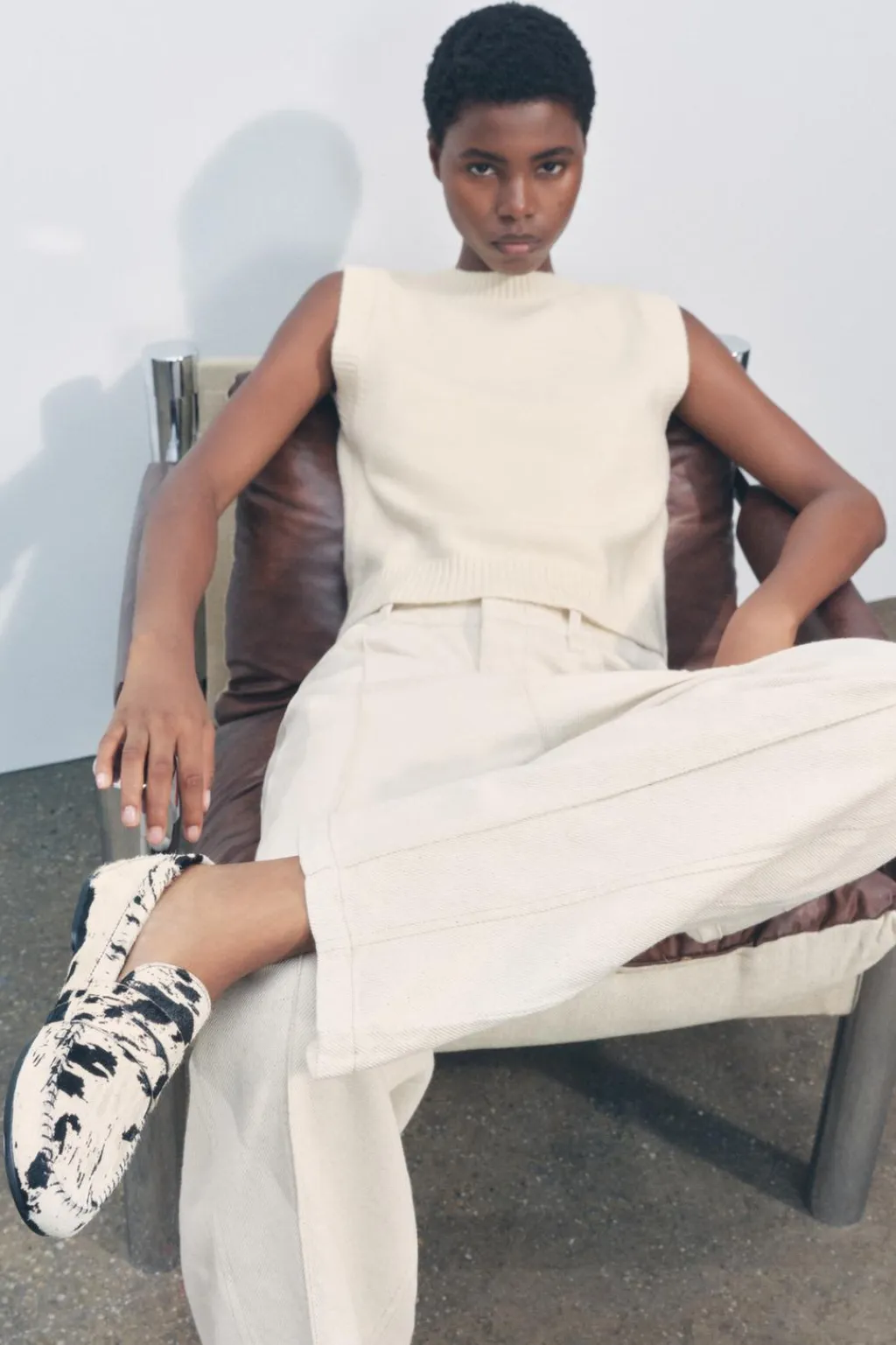 Discount JERSEY CHALECO PUNTO LISO Mujer Cárdigan / Jerséis|Punto