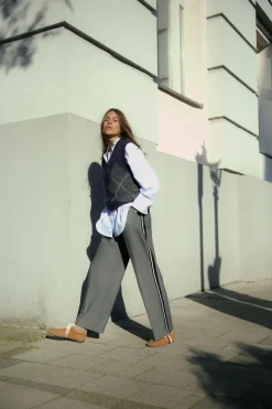 Hot JERSEY CHALECO PUNTO ROMBOS Mujer Cárdigan / Jerséis|Punto