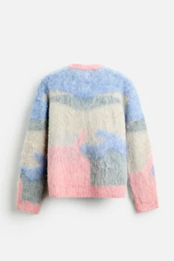 New JERSEY COLOR BLOCK TEXTURA Hombre Jerséis / Chaquetas