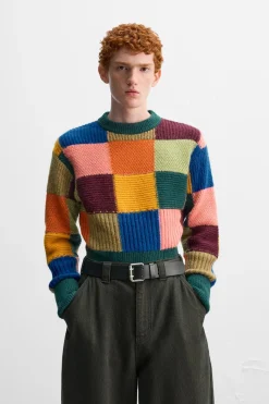 Outlet JERSEY COLOR BLOCK X HARRY LAMBERT Hombre Jerséis / Chaquetas