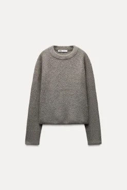 Online JERSEY CON ALPACA Y LANA Mujer Cárdigan / Jerséis|Punto