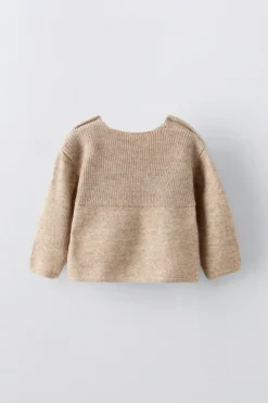 Niños ZARA 0 - 6 Meses·Punto|0 - 6 Meses·Básicos<JERSEY CON LANA Y CASHMERE