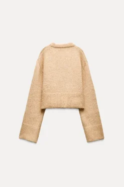 Best JERSEY CORTO PUNTO Mujer Cárdigan / Jerséis|Punto