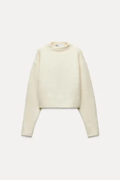 Discount JERSEY CORTO SOFT PUNTO Mujer Cárdigan / Jerséis|Punto