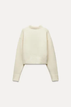 Discount JERSEY CORTO SOFT PUNTO Mujer Cárdigan / Jerséis|Punto