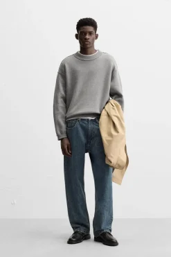 Outlet JERSEY COSTURAS IRREGULARES Hombre Jerséis / Chaquetas