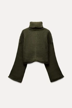 Discount JERSEY CROP PUNTO RIB Mujer Cárdigan / Jerséis|Punto