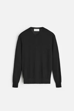 Fashion JERSEY CUELLO PICO LIGERO LANA - CASHMERE Hombre Jerséis / Chaquetas