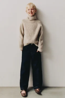 Niños ZARA 6 - 14 Años·Punto<JERSEY CUELLO VUELTO