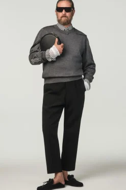 Clearance JERSEY CUT OUT PATCHWORK X STEFANO PILATI Hombre Jerséis / Chaquetas