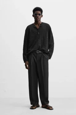 Fashion JERSEY EFECTO ARRUGADO Hombre Jerséis / Chaquetas