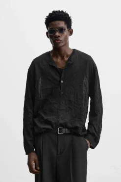 Fashion JERSEY EFECTO ARRUGADO Hombre Jerséis / Chaquetas