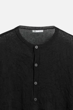 Fashion JERSEY EFECTO ARRUGADO Hombre Jerséis / Chaquetas