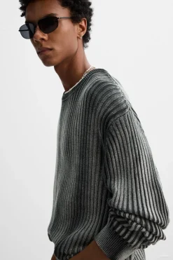 Fashion JERSEY ESTAMPADO SPRAY Hombre Jerséis / Chaquetas