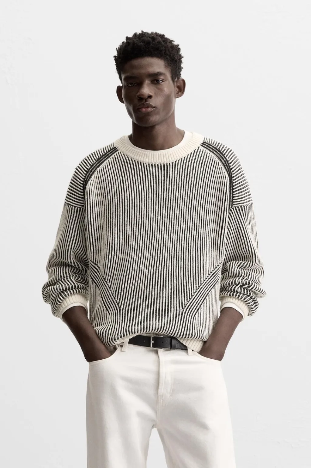 Discount JERSEY ESTRUCTURA COLOR BLOCK Hombre Jerséis / Chaquetas